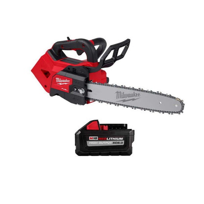 M18 FUEL 14 in. 18-Volt Lithium-Ion Brushless Cordless Battery Top Handle Chainsaw with 8.0 Ah High Output Battery