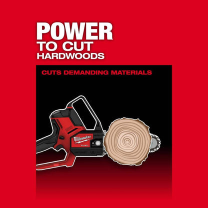 M18 FUEL 18V Lithium-Ion Brushless Battery 8 in. HATCHET Pruning Saw (Tool-Only)