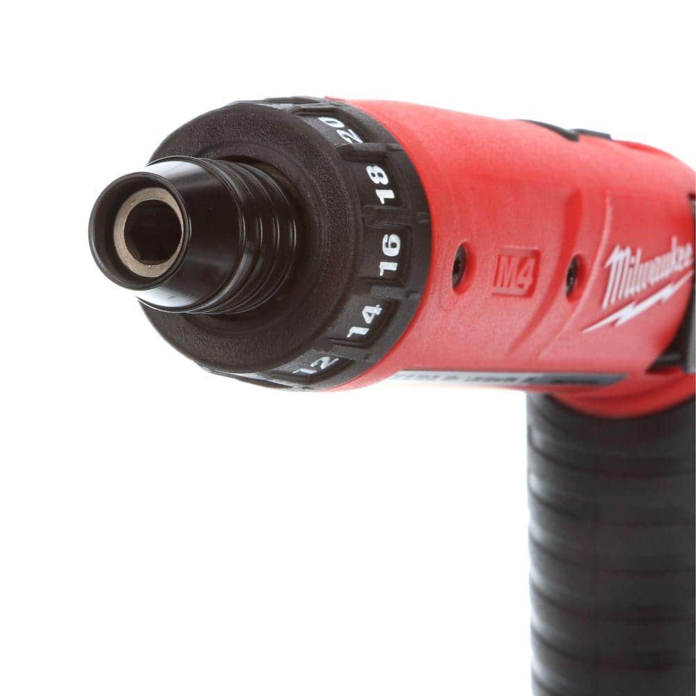 M4 4V Lithium-Ion Cordless 1/4 in. Hex Screwdriver 2-Battery Kit