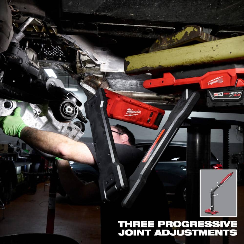 M18 18-Volt Lithium-Ion Cordless 2500 Lumens LED Magnetic Extendable Boom Light (Tool Only)