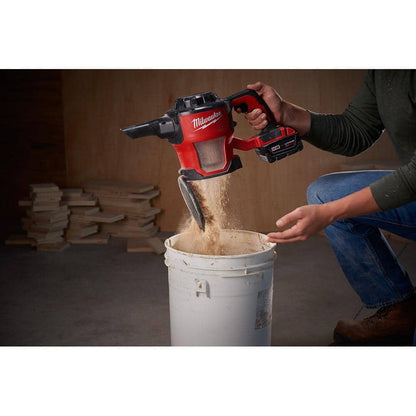 Bagless M18 18-Volt Lithium-Ion Cordless HEPA Compact Handheld Vacuum (Tool-Only)