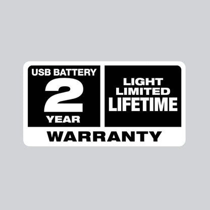 600 Lumens LED REDLITHIUM USB Low-Profile Hard Hat Headlamp