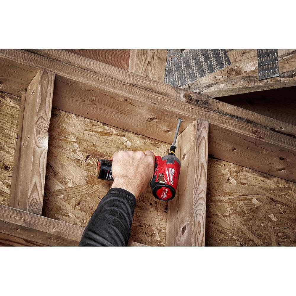 M12 FUEL SURGE 12V Lithium-Ion Brushless Cordless 1/4 in. Hex Impact Driver Compact Kit with M12 Multi-Tool