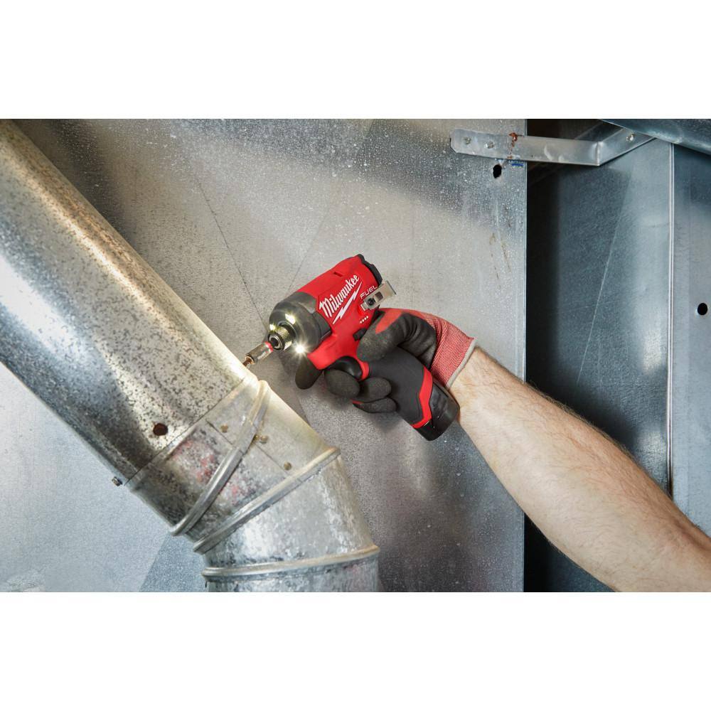 M12 FUEL 12V Lithium-Ion Brushless Cordless 1/4 in. Hex Impact Driver (Tool-Only)