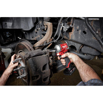 M12 FUEL 12V Lithium-Ion Brushless Cordless Stubby 3/8 in. Impact Wrench (Tool-Only)