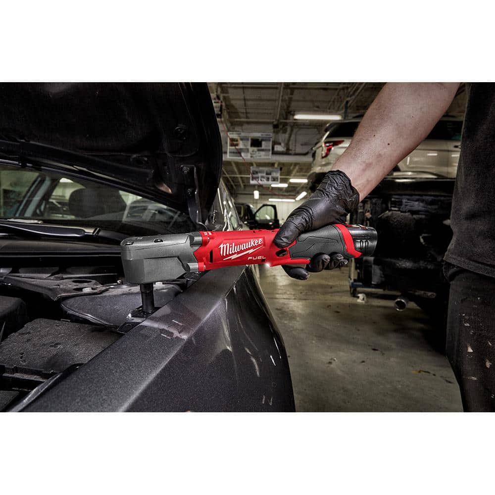 M12 FUEL 12V Lithium-Ion Brushless Cordless 1/2 in. Right Angle Impact Wrench (Tool-Only)