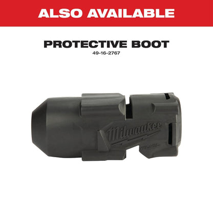 M18 FUEL ONE-KEY 18V Li-Ion Brushless Cordless 1/2 in. High-Torque Impact Wrench with Friction Ring, Resistant Batteries