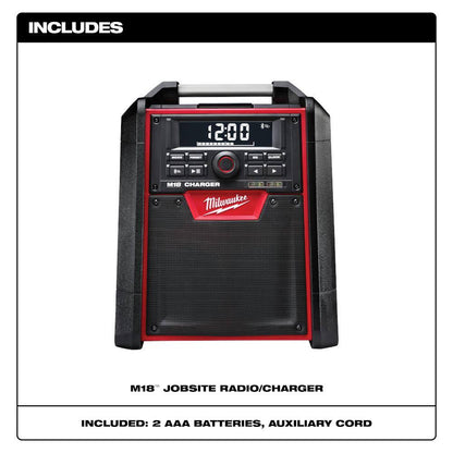 M18 Lithium-Ion Cordless Jobsite Radio/Charger
