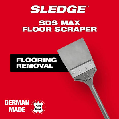 6 in. SLEDGE SDS-MAX Floor Scraper