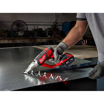 M18 18-Volt Lithium-Ion Cordless 18-Gauge Double Cut Metal Shear w/5.0 ah Battery