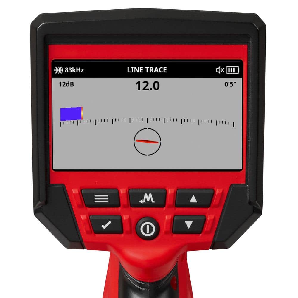 M12 ONE-KEY 12-Volt Lithium-Ion Wireless Hand-Held Pipeline Locator Kit with Battery and Charger