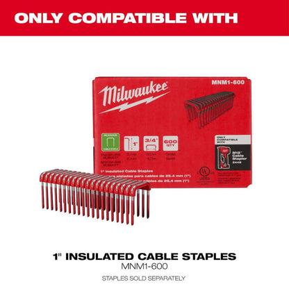 M12 12-Volt Lithium-Ion Cordless Cable Stapler (Tool-Only)