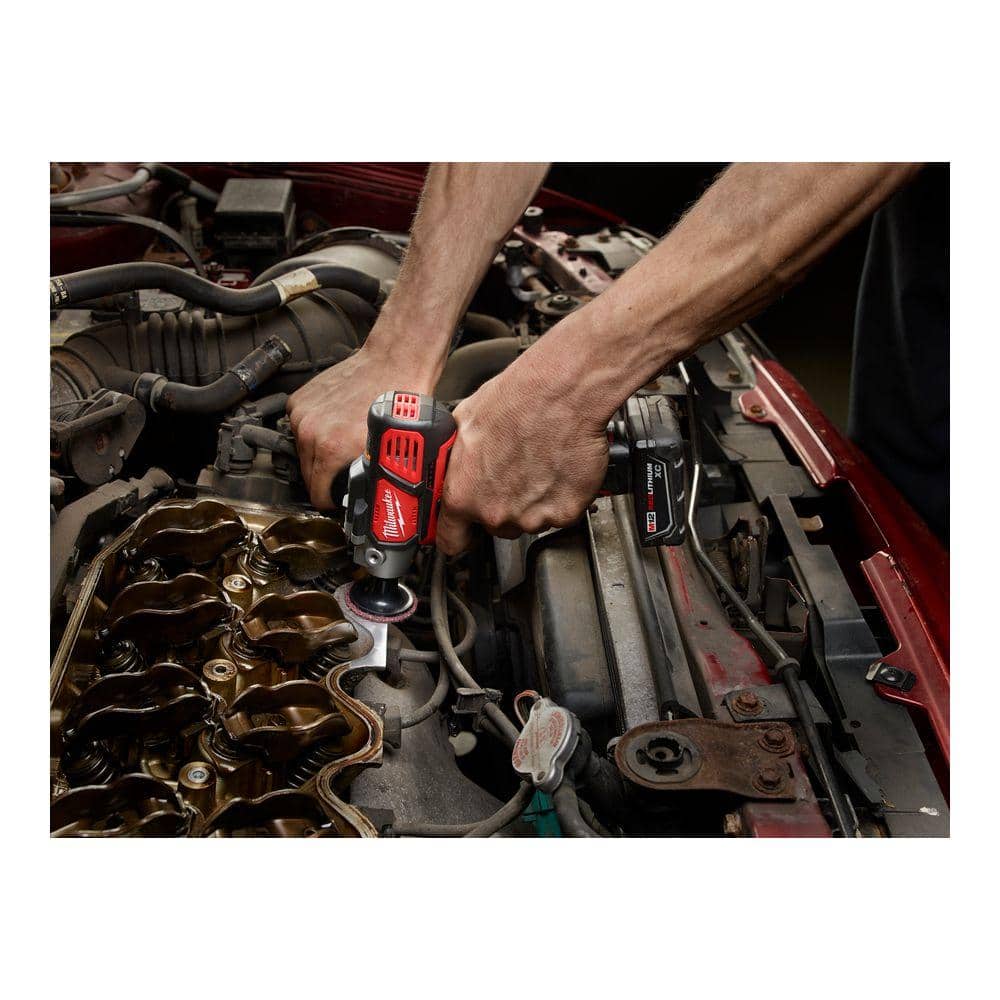 M12 12-Volt Lithium-Ion Cordless Variable Speed Polisher/Sander w/M12 12V Lithium-Ion CP High Output 2.5 Ah Battery Pack