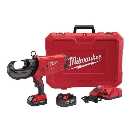 M18 18V Lithium-Ion Cordless FORCE LOGIC 750 MCM Crimper W/(2) Batteries, Charger, Hard Case