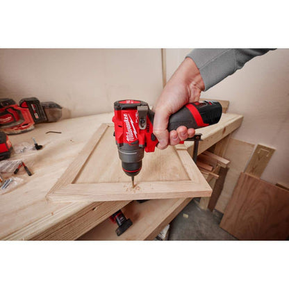 M12 FUEL 12-Volt Li-Ion Brushless Cordless Hammer Drill and Impact Driver Combo Kit (2-Tool) with M12 Soldering Iron