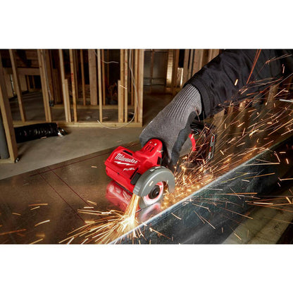 M12 FUEL 12-Volt Lithium-Ion Brushless Cordless Hammer Drill and Impact Driver Combo Kit (2-Tool) with Cut Off Saw