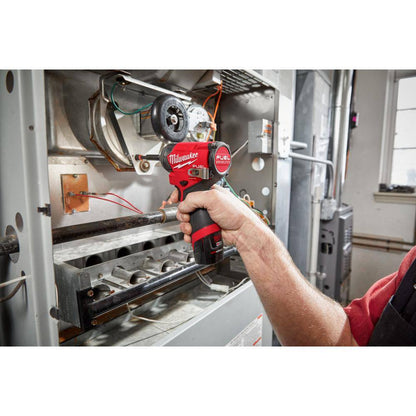 M12 FUEL 12V Lithium-Ion Brushless Cordless Hammer Drill/Impact Driver Combo Kit 2-Tool w/High Output 5.0Ah Battery