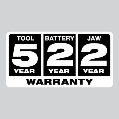 M18 18V Lithium-Ion Brushless Cordless FORCE LOGIC Press Tool Kit with 1/4 in. - 7/8 in. ACR Jaws (6-Jaws Included)