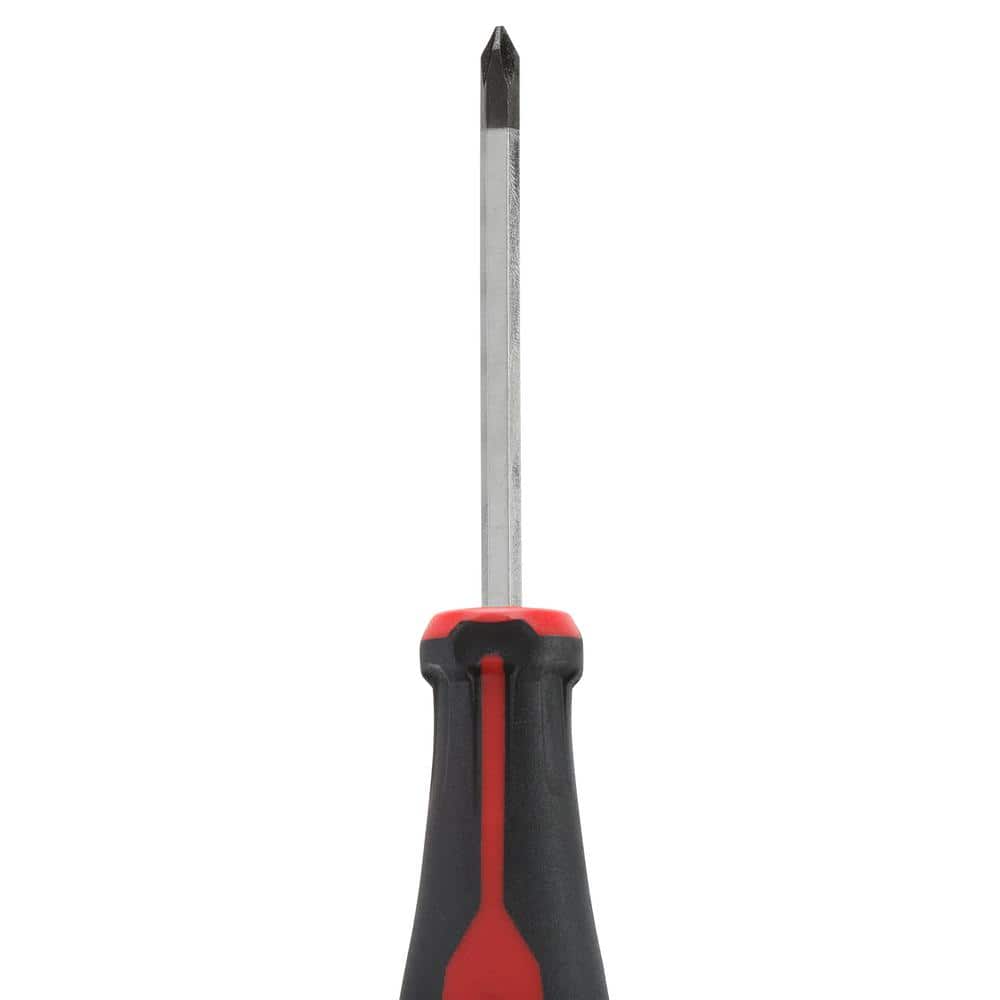 Phillips/Slotted Flat Head Hex Drive Screwdriver Set with Tri-Lobe Handle (6-Piece)