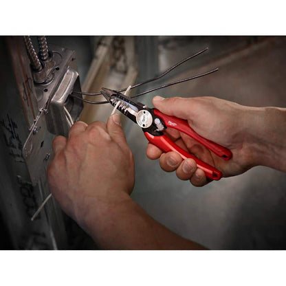 7.75 in. Combination Electricians 6-in-1 Wire Stripper/Cutter Pliers