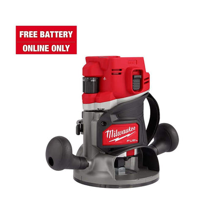 M18 FUEL 18V Lithium-Ion Cordless Brushless 1/2 in. Router (Tool-Only)