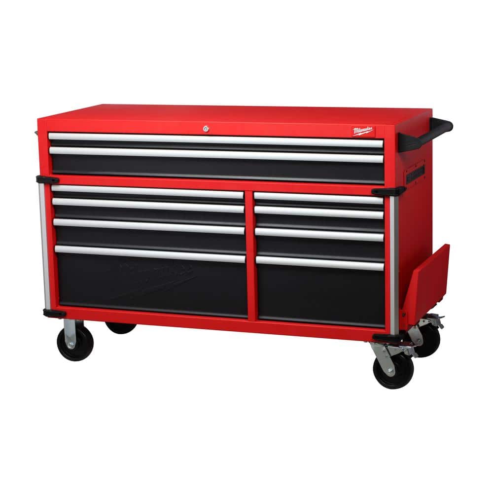 High Capacity 56 in. 10-Drawer Rolling Tool Cabinet