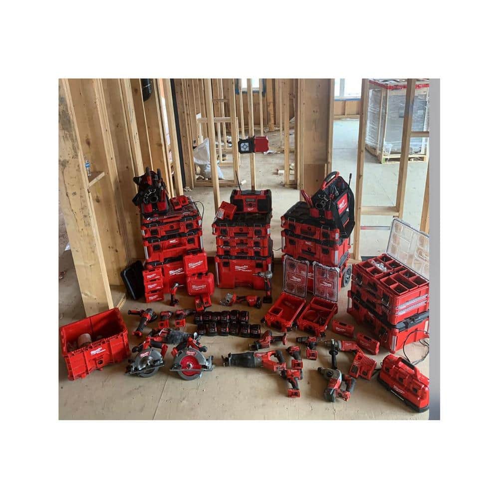 PACKOUT 11-Compartment Low-Profile Impact Resistant Portable Small Parts Organizer