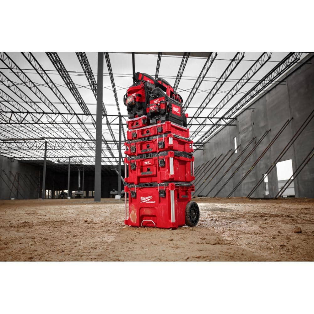 Packout Red Rolling Modular Tool Box - 2-S