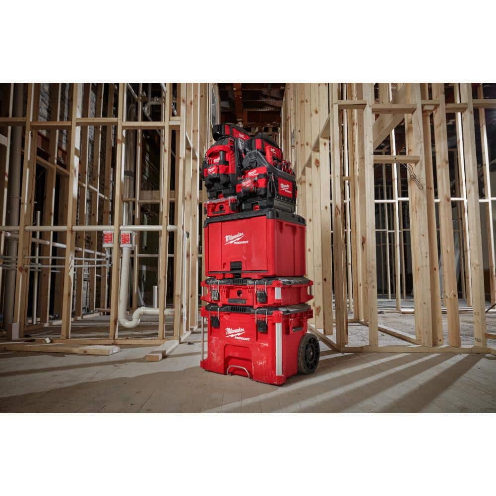 Packout Red Rolling Modular Tool Box - 2-S