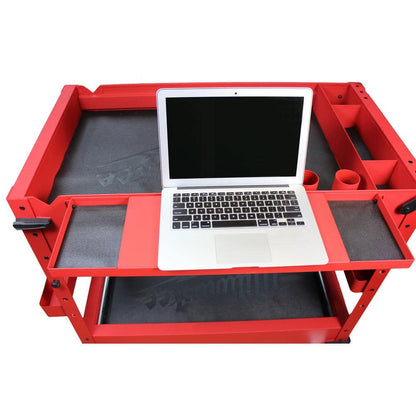 40 in. 2-Drawer Steel Work Cart